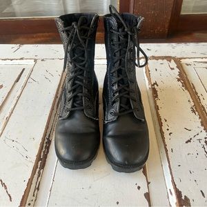 Rothco Leather G.I. Style 8" Jungle Boots for Women size 5